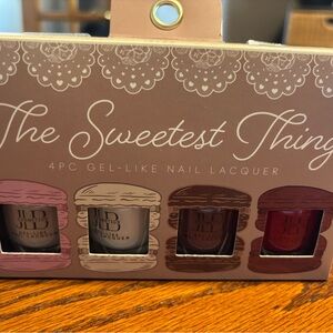 The Sweetest Thing 4PC Gel-Like Nail Lacquer Set